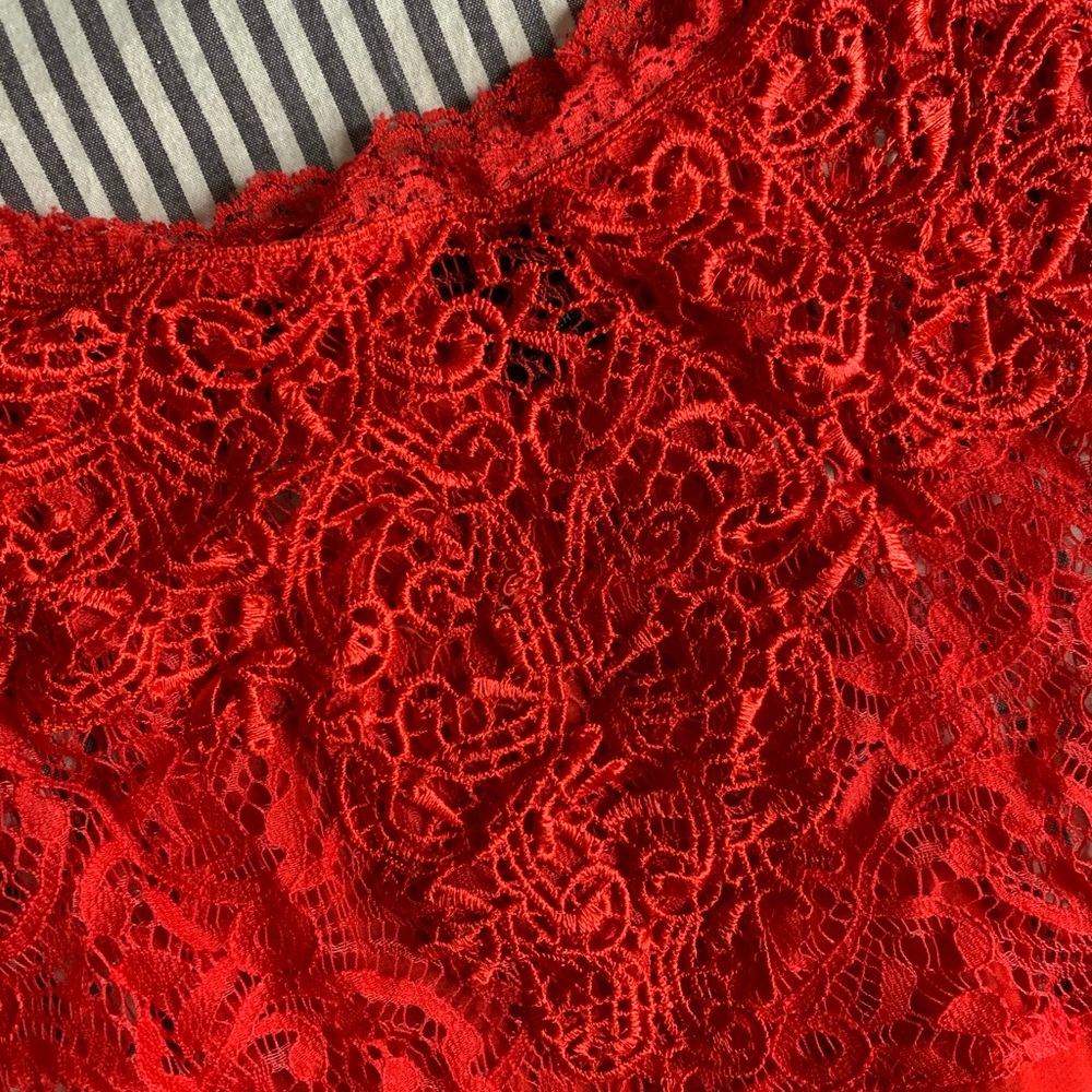 Bke Boutique Red Blouse - Picture 2 of 5